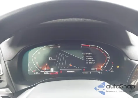 2022 BMW X3 xDrive30I z USA, uszkodzony, nr VIN 5UX53DP07N9M93638